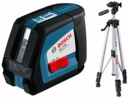 Nivela laser cu linii Bosch GLL 2 - 50 + BS 150