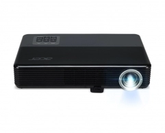 WXGA LED Projector  ACER XD1320WI (MR.JU311.001), 1280x800, 100000:1, 4000Lm (1600 ANSI Lm), 30000hrs (Eco), HDMI, VGA, Wi-Fi, USB, 3W Mono Speaker, Audio Line-out, Black, 2,1kg