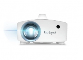 FHD Projector  AOPEN (by Acer) QF13 (MR.JWD11.001), DLP, 1920x1080, 1000:1, 280 ANSI lm, 30000hrs (Eco), USB, Audio Line-out, HDMI, 3W Mono Speaker, White, 2.6kg