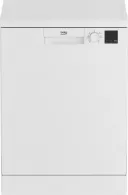 Masina de spalat vase Beko DVN06430W, 14 seturi, 6 programe, 59.8 cm, D, Alb