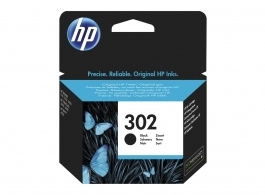 HP 302 (F6U66AE) Black Original Ink Cartridge for HP DeskJet 1110 Printer, HP OfficeJet 3830/3636/5230, HP DeskJet 2130/3636, HP ENVY 4523/4527/4520, 165 p.