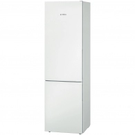 Холодильник с нижней морозильной камерой Bosch KGV39VW31, 344 л, 200 см, A++, Белый