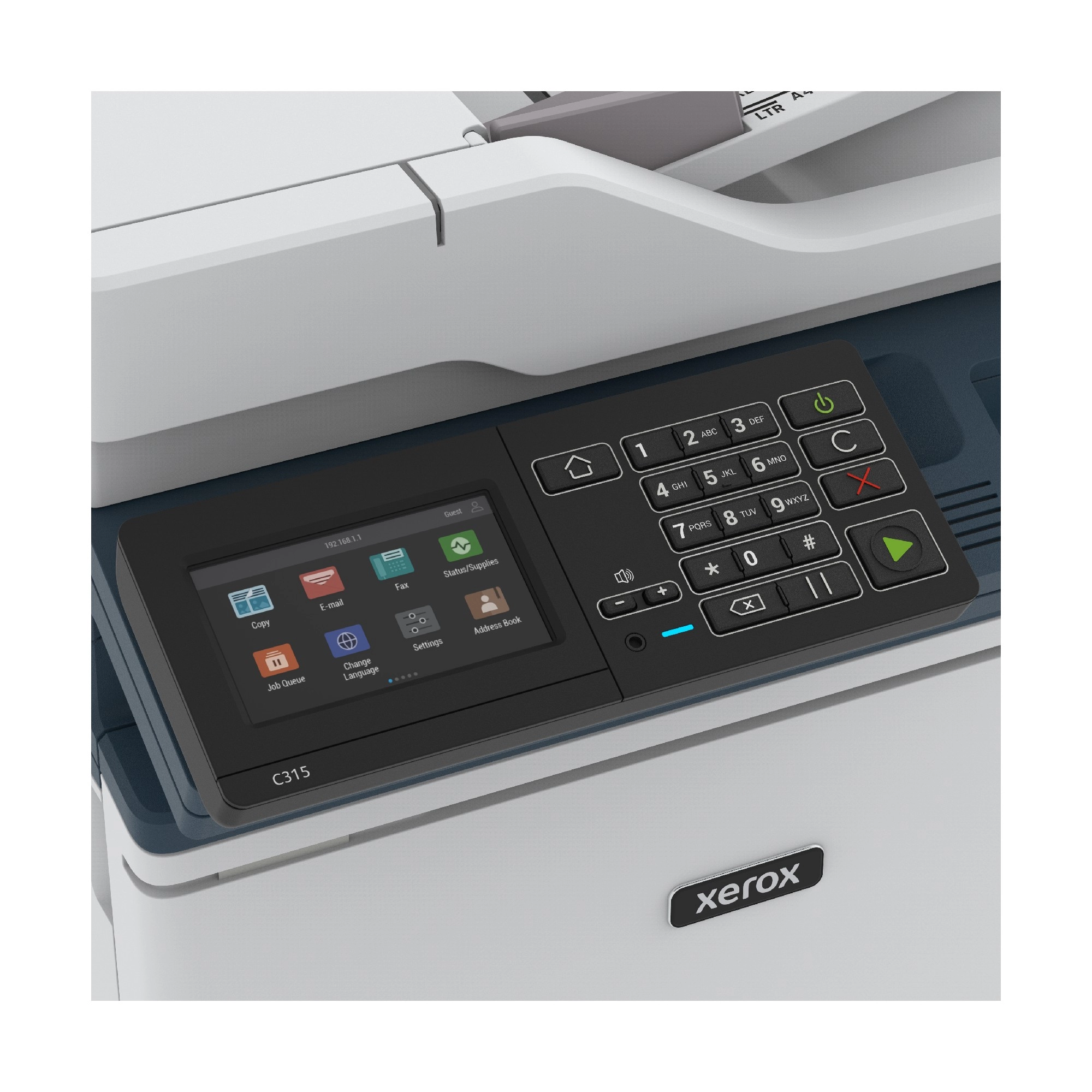 MFD Xerox C315 /  A4 / DADF / Duplex / Wi-Fi / Net / Fax / White