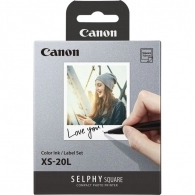 Фотобумага Canon  XS-20L EU26 (Photo Paper 72x85 mm (20 Sheets)  + Ink Set)
