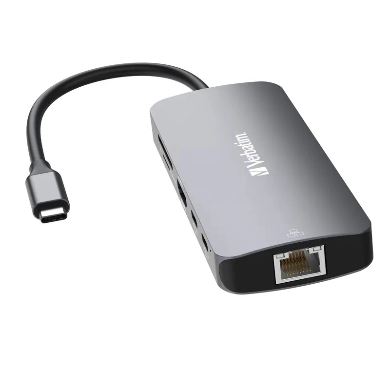 USB-C Pro Multiport Hub 9-in-1 Port Verbatim CMH-09