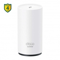 TP-LINK Deco X50 Outdoor (1-pack)  AX3000 Mesh Wi-Fi 6 System, IP65, PoE Power, 2 LAN/WAN Gigabit Port, 2402Mbps on 5GHz + 574Mbps on 2.4GHz, 802.11ax/ac/b/g/n, OFDMA , MU-MIMO, Wi-Fi Dead-Zone Killer, Seamless Roaming with One Wi-Fi Name, Antivirus, Pare