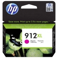 912XL (3YL82AE) Magenta Ink Cartridge; (for HP OfficeJet Pro  8010 series, 8012 Pro Aio, 8013 Pro Aio, 8014 Pro Aio, 8015 Pro Aio, 8020 Pro series, 8022 Pro Aio, 8023 Pro Aio, 8024 Pro Aio, 8025 Pro Aio)