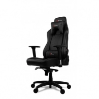Gaming/Office Chair AROZZI Vernazza, Black/Black, PU Leather, max weight up to 135-145kg / height 165-190cm, Recline 165°, 3D Armrests, Head and Lumber cushions, Metal Frame, Nylon wheelbase, Gas Lift 4class, Large nylon casters, W-28.5kg