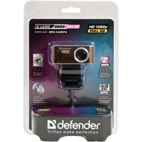 Веб камера Defender G-lens 2693 FullHD
