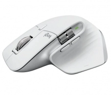 Mouse Wireless Logitech MX Master 3S / 2.4GHz and Bluetooth / 7 buttons / 200-8000 dpi / Pale Grey