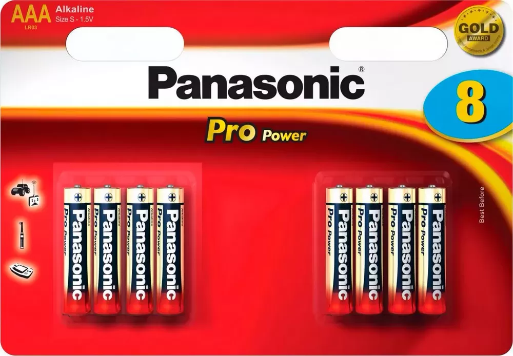 Baterie Panasonic LR03XEG8BW