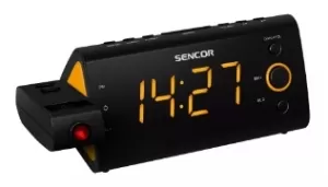 Radio cu ceas Sencor SRC330OR