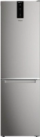 Холодильник с нижней морозильной камерой Whirlpool W7X92OOX, 367 л, 202.7 см, E, Серебристый