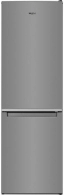 Холодильник с нижней морозильной камерой Whirlpool W5811EOX1, 339 л, 188 см, A+, Серебристый