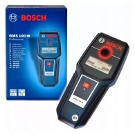 Detector de metale si cabluri sub tensiune Bosch GMS 100 M, 0601081100