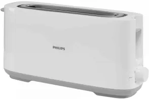 Тостер Philips HD259000, 2 тоста, 950 Вт, Белый