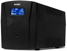 Sursa de curent continuu (UPS) Sven Pro 1500 (LCD, USB)