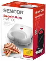 Sandwitch maker Sencor SSM 1100, 700 W, Alb