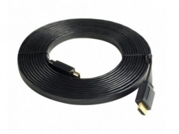 Cable HDMI - 4.5m - SVEN HDMI High Speed v 2.0 19M-19M, Ethernet, 4K , 4.5m, male-male, Black cable with gold-plated connectors
