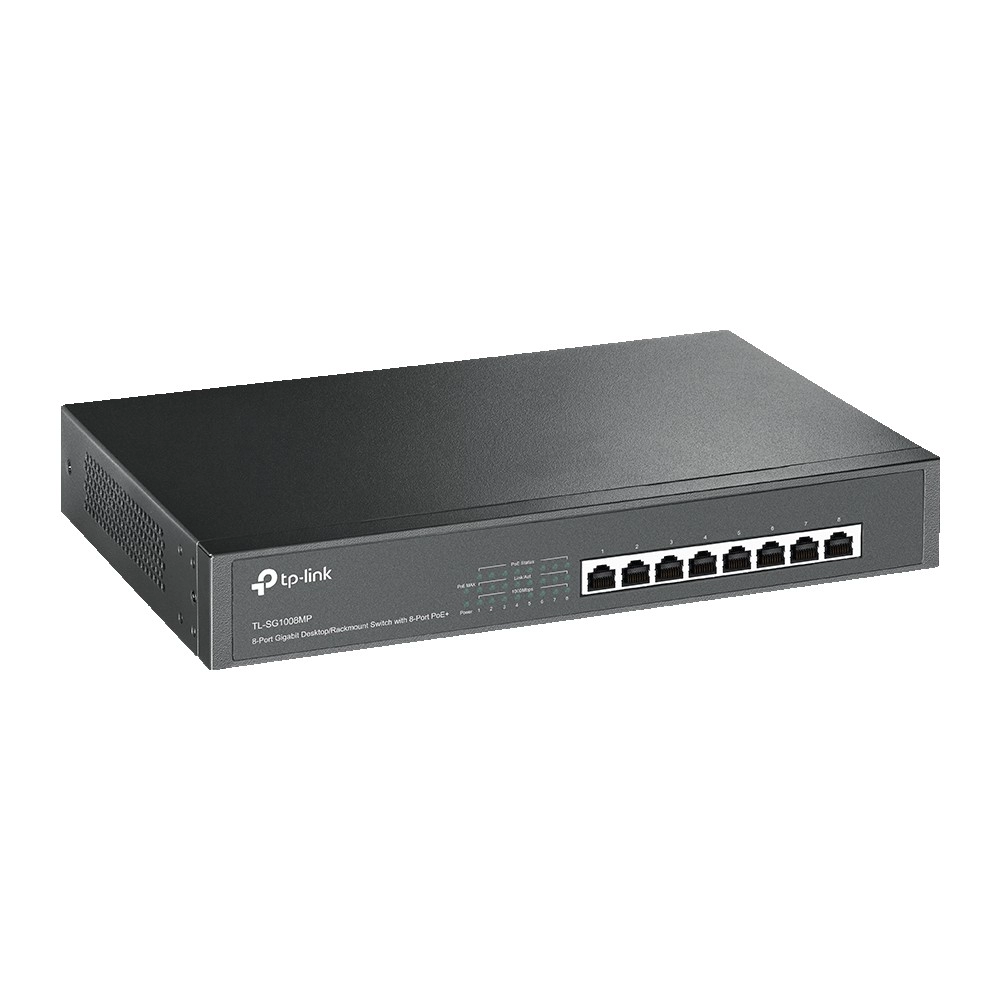 Switch TP-LINK TL-SG1008MP / 8 port / Gigabit / PoE
