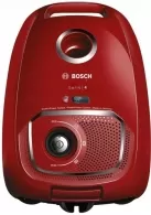 Пылесос с мешком Bosch BGLS4X201, 600 Вт, 77 дБ, Красный