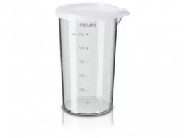 Blender Philips HR1601, 500  ml, 550 W, 1 trepte viteza, Alb