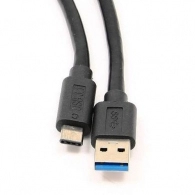Cable USB3.0/Type-C - 1.8m - Cablexpert CCP-USB3-AMCM-6, 1.8m, USB3.0 (male) to Type-C (male), Black