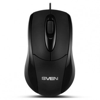SVEN RX-110, Optical Mouse, 1000 dpi, PS/2, Black