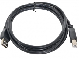 Cable USB2.0 PRO - 1.8m - SVEN Am-Bm, 1.8m, A-plug B-plug, ferritte filter, Black