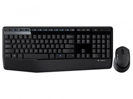 Tastatura cu Mouse Wireless Logitech Combo MK345 / USB / Black