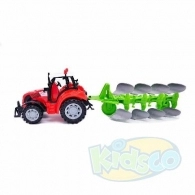 Noriel INT7754 Farmer Toys - Tractor Si Plug Cu Lum. Si Sun.