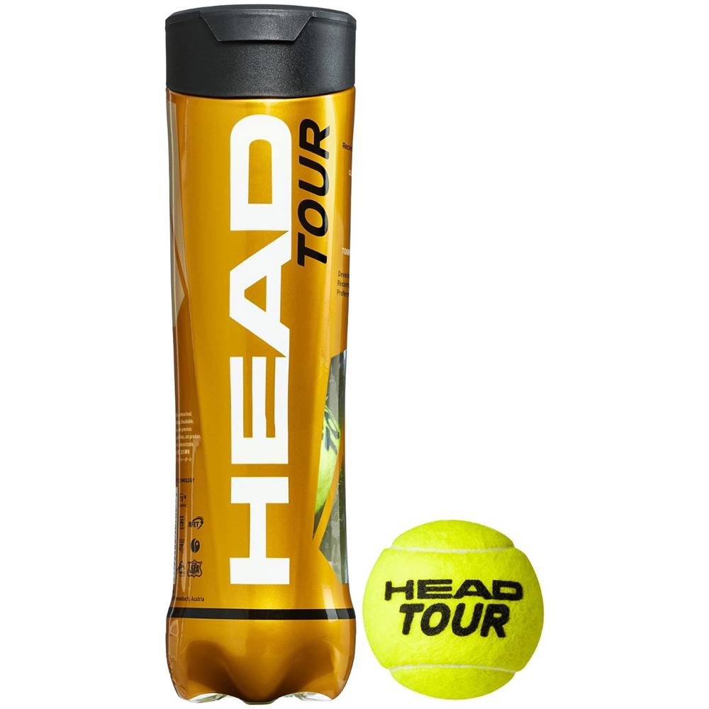 Набор мячей для тенниса HEAD TOUR