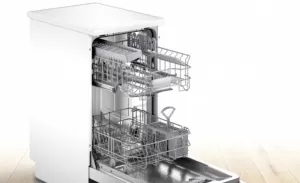 Masina de spalat vase Bosch SPS2IKW04E, 9 seturi, 4 programe, 45 cm, A+, Alb