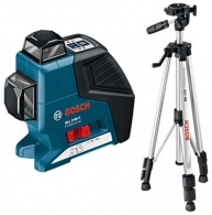 Nivela laser cu linii Bosch GLL2 - 80P + BS150