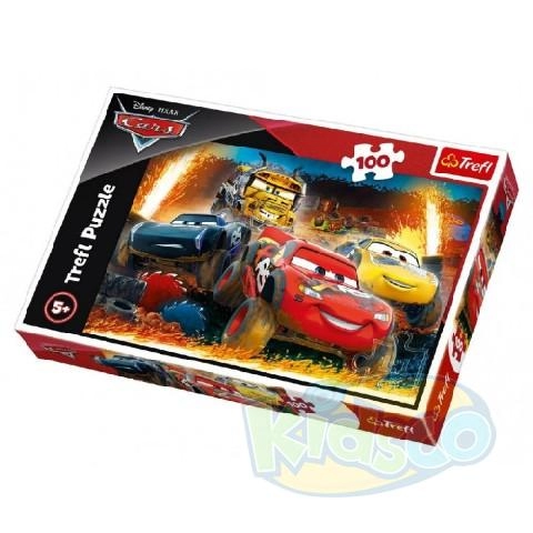 Trefl 16358 Puzzle 100 Extreme Race Cars 3