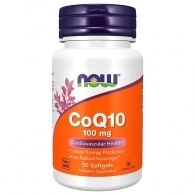 Витамины Now Foods CoQ10 100mg   50 SGELS