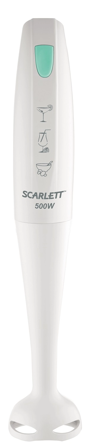 Блендер Scarlett SC-HB42S08, 500 Вт, Белый 