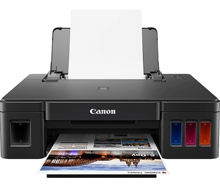 Printer CISS Canon Pixma G1411, A4, 4800x1200dpi_2pl, ISO/IEC 24734 - 8.8 / 5.0 ipm, 64-275g/m2, LCD display_6.2cm, Rear tray: 100 sheets, USB 2.0, 4 ink tanks: GI-490BK (12000 pages*),GI-490C,GI-490M,GI-490Y(7000 pages*) & Colour: 2000 Photos10x15*