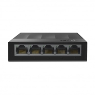TP-LINK LS1005G  5-port Gigabit Switch, 5 10/100/1000M RJ45 ports, plastic case, LiteWave, Green Technology