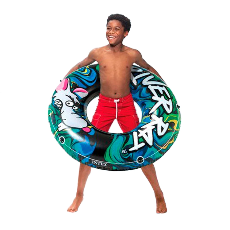 Надувной круг INTEX Inflatable circle 9+