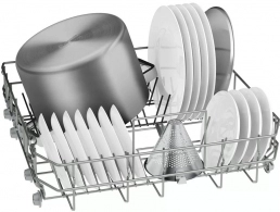 Посудомоечная машина встраиваемая Bosch SMV25EX00E, 13 комплектов, 5программы, 59.8 см, A+, Нерж. сталь