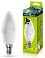 Светодиодная лампа Ergolux LED-C35-11W-E14-4K