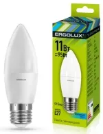 Bec LED Ergolux LED-C35-11W-E27-4K