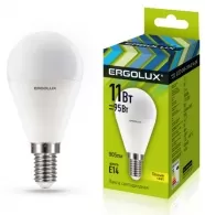 Светодиодная лампа Ergolux LED-G45-11W-E14-3K