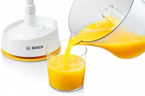 Соковыжималка цитрусовая Bosch MCP3500, 0.8 л, 25 Вт, 1 скоростей, Белый с оранжевым