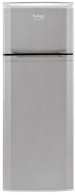 Холодильник с верхней морозильной камерой Beko DSA25020S, 228 л, 145 см, A+, Серебристый