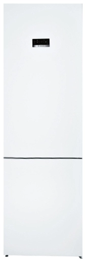 Холодильник с нижней морозильной камерой Bosch KGN49XW30U, 435 л, 203 см, A++, Белый