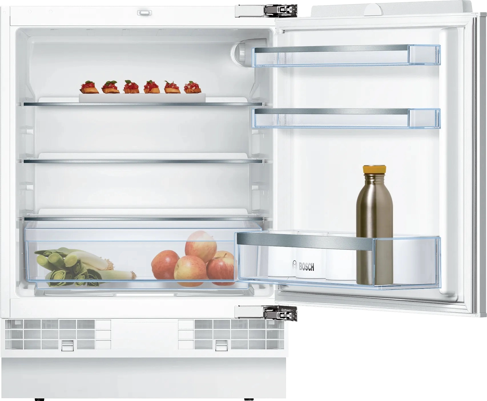 Встраиваемый холодильник Bosch KUR15ADF0U, 137 л, 82 см, A++, Белый