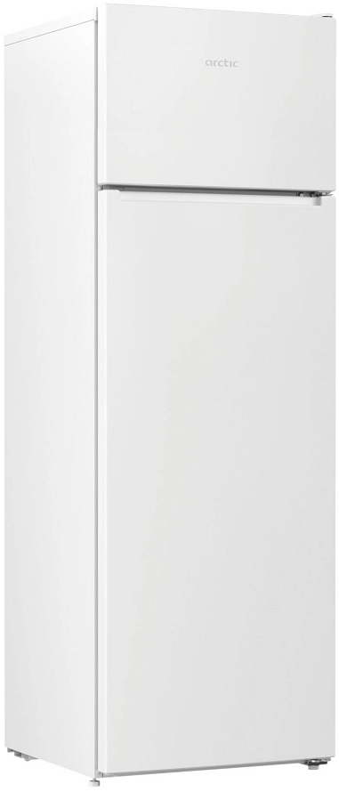 Холодильник с верхней морозильной камерой Arctic AD54280M30W, 250 л, 160.6 см, F (A+), Белый
