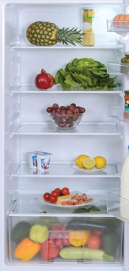 Холодильник с верхней морозильной камерой Arctic AD60310M30W, 306 л, 175 см, F (A+), Белый